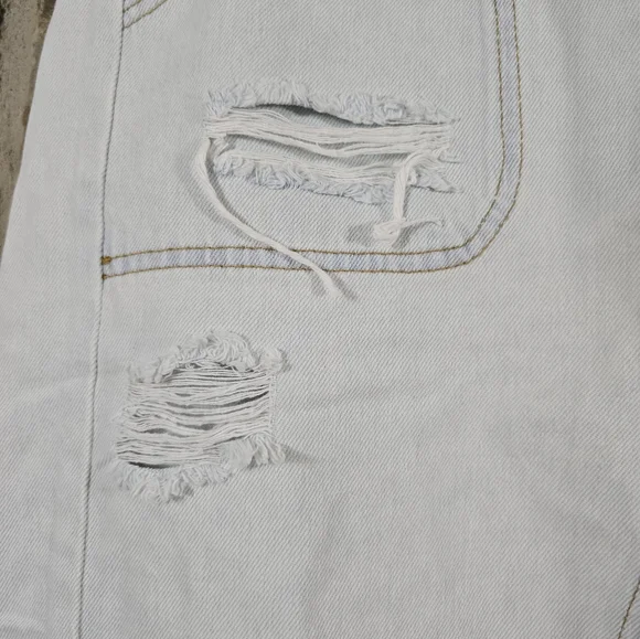 NWT One Teaspoon Shabby Bel Air Blue Maxi Denim Jean Skirt - Picture 4 of 15